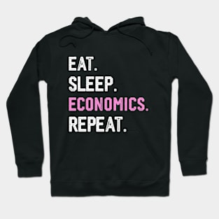 Funny vintage economics teacher women economics professor Hoodie